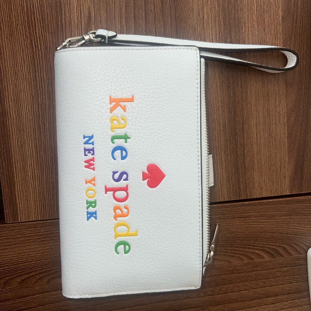 Kate Spade Pride White Wallet